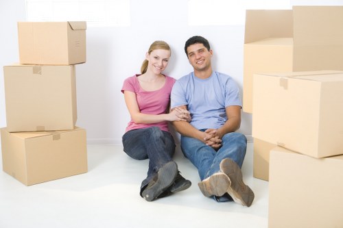Kensington residential and commercial removals service concept with local area focus