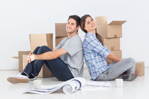 Residential and office relocation by moving van in Kensington