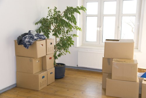Careful packing and handling during a Kensington man and van move