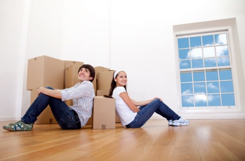 Commercial moving service supporting a Kensington business relocation