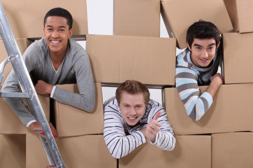 Careful packing and furniture protection during a Kensington home move