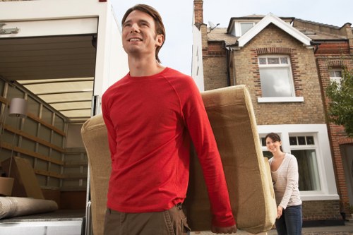 Kensington man and van team preparing household items